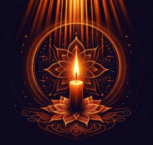 image of bhakti candle