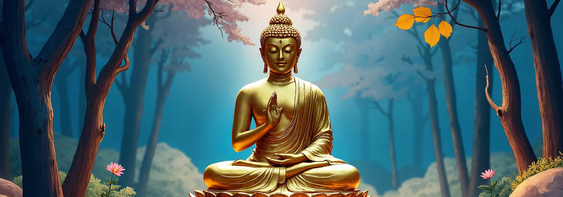 Buddha Purnima at the ashram of Swami Jytirmayananda