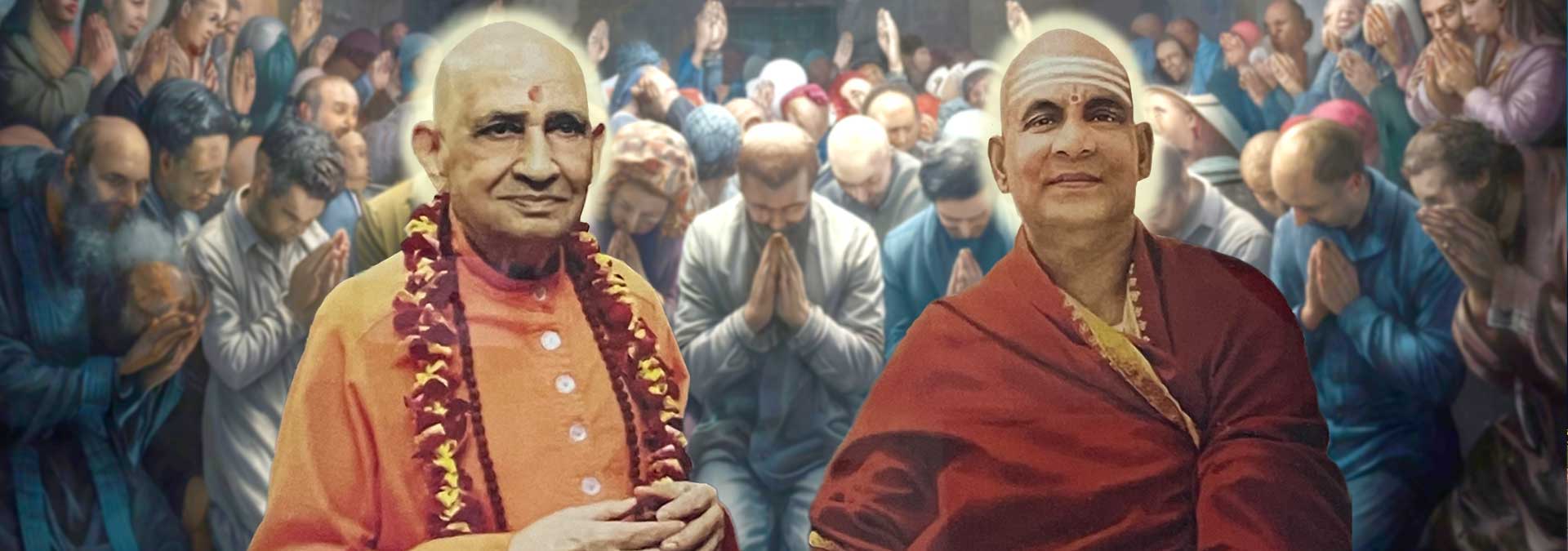 Guru Purnima at the ashram of Swami Jytirmayananda